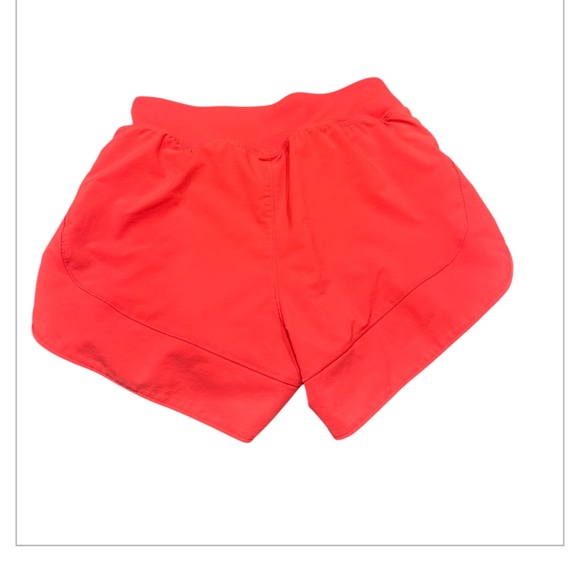 Under Armour Athletic Shorts Lightweight Moisture-Wicking Bright Coral - Picture 2 of 3